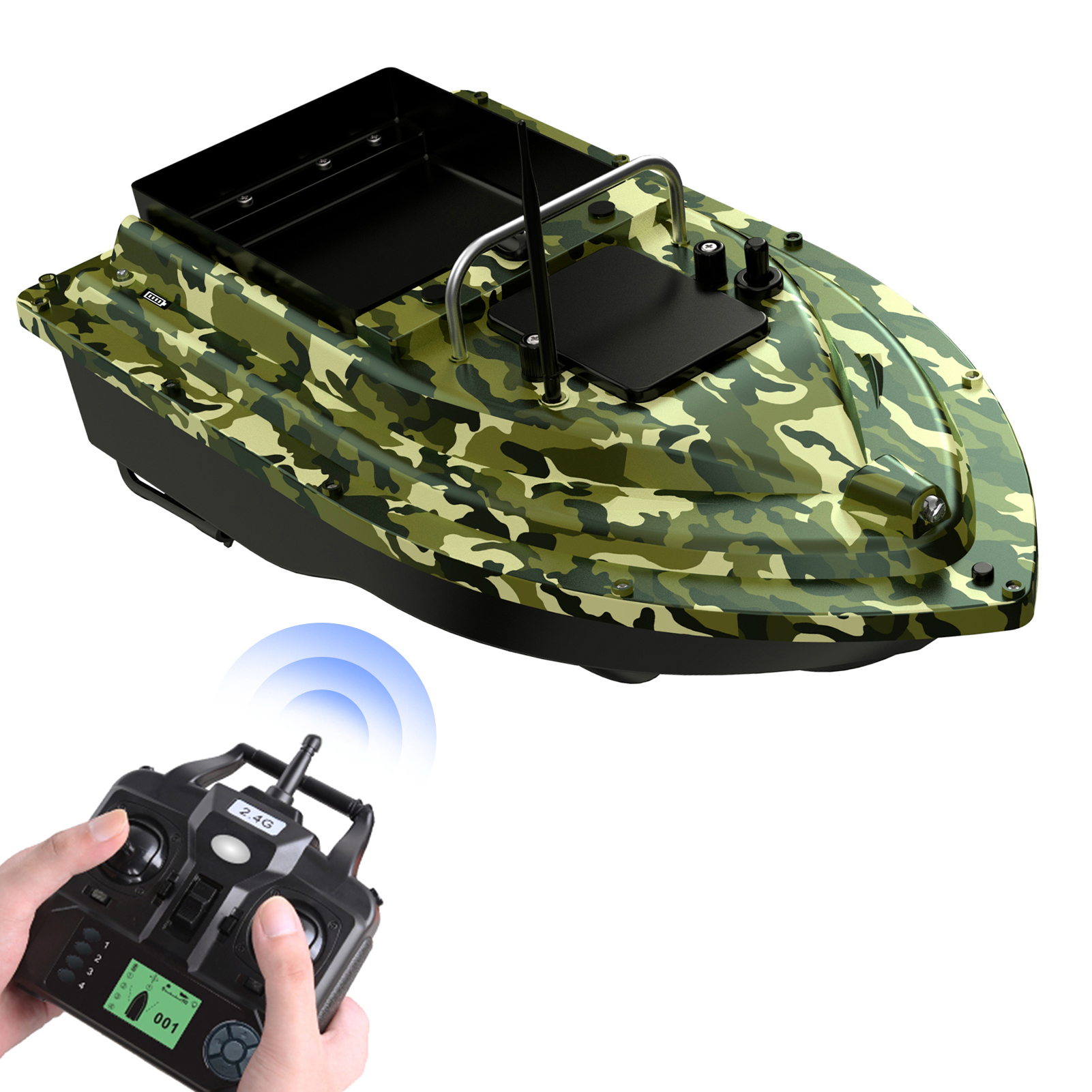 D16E GPS Fishing Bait Boat wit – Fishing Boat Gps recenzja i cena
