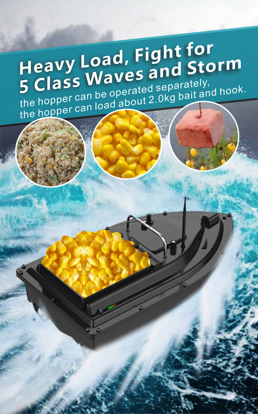 Bait Boat With GPS Positioning – Fishing Boat Gps recenzja i cena