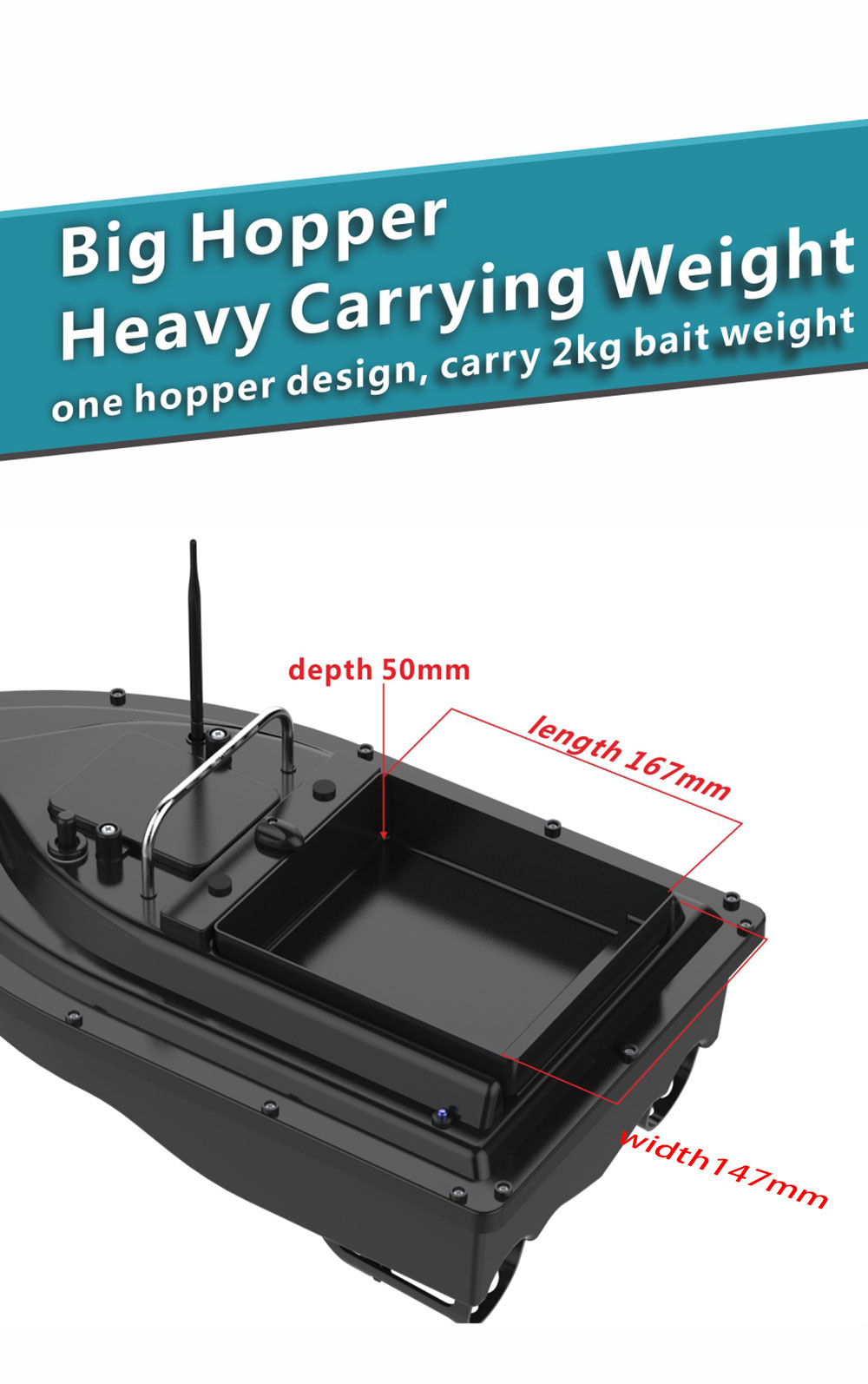 Bait Boat With GPS Positioning – Fishing Boat Gps recenzja i cena