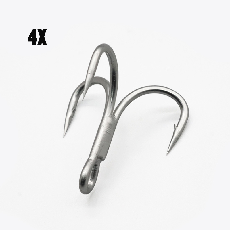100Pcs Fishhooks 4X Strong Tre – Fishing Boat Anchor recenzja i cena