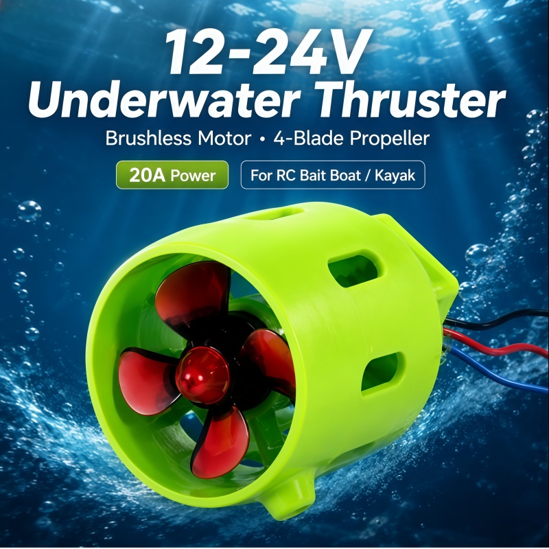 12-24V 20A Brushless Underwate – Fishing Boat Trolling Motor recenzja i cena