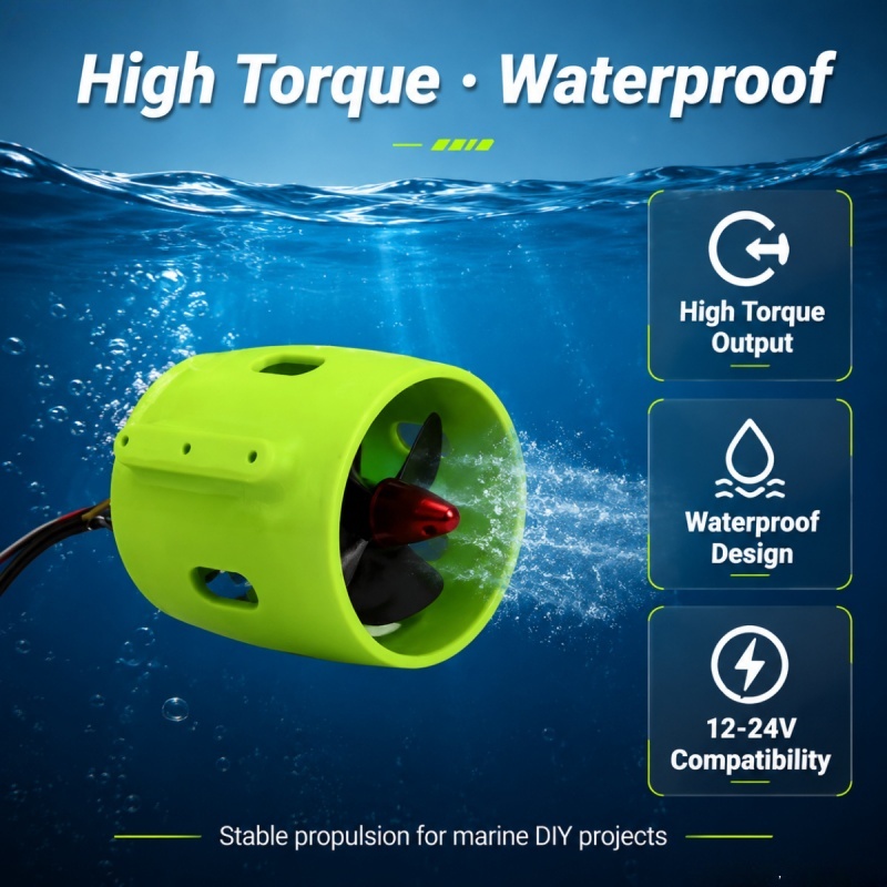 12-24V 20A Brushless Underwate – Fishing Boat Trolling Motor recenzja i cena