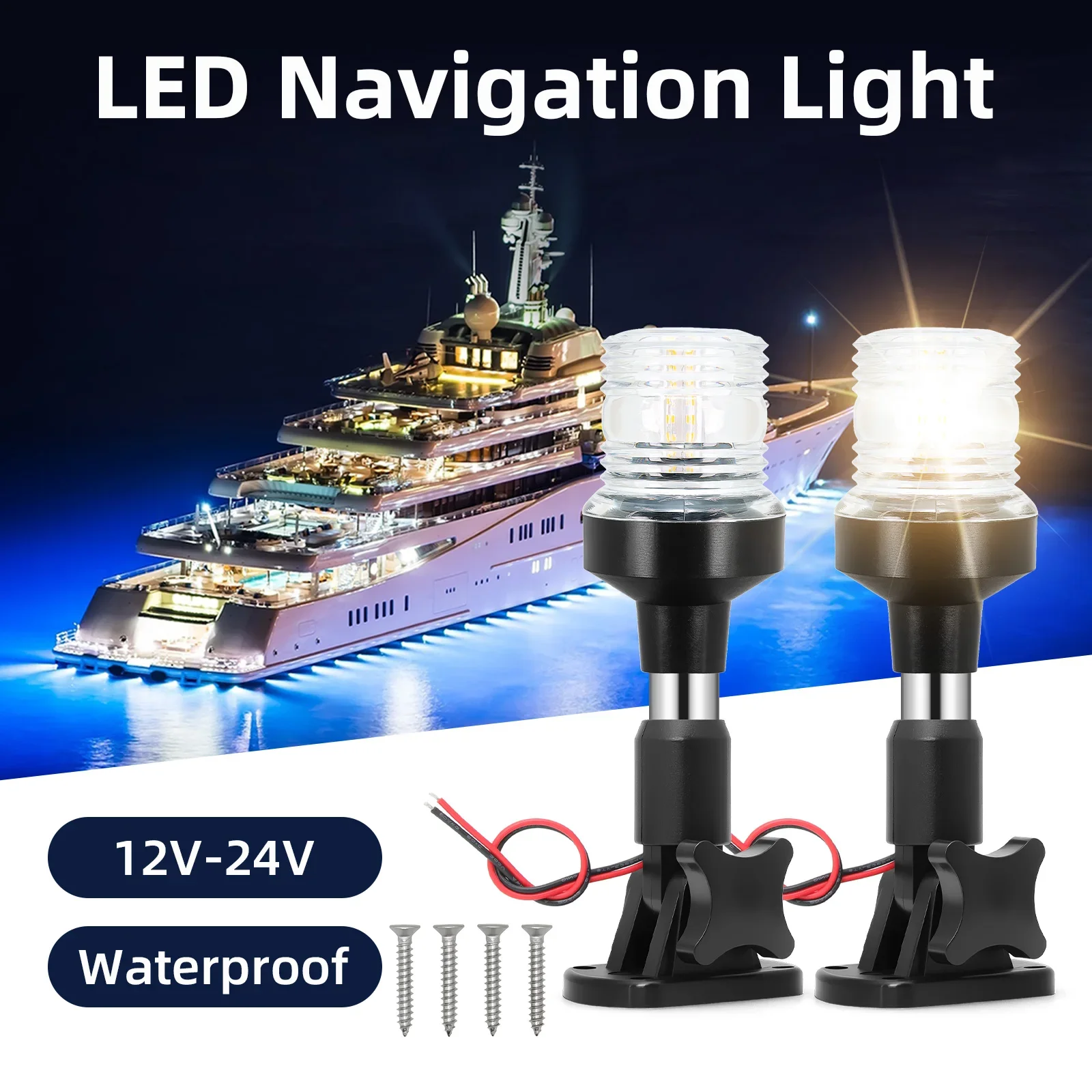 AD 12-24V Navigation Light 6in – Fishing Boat Paddle recenzja i cena