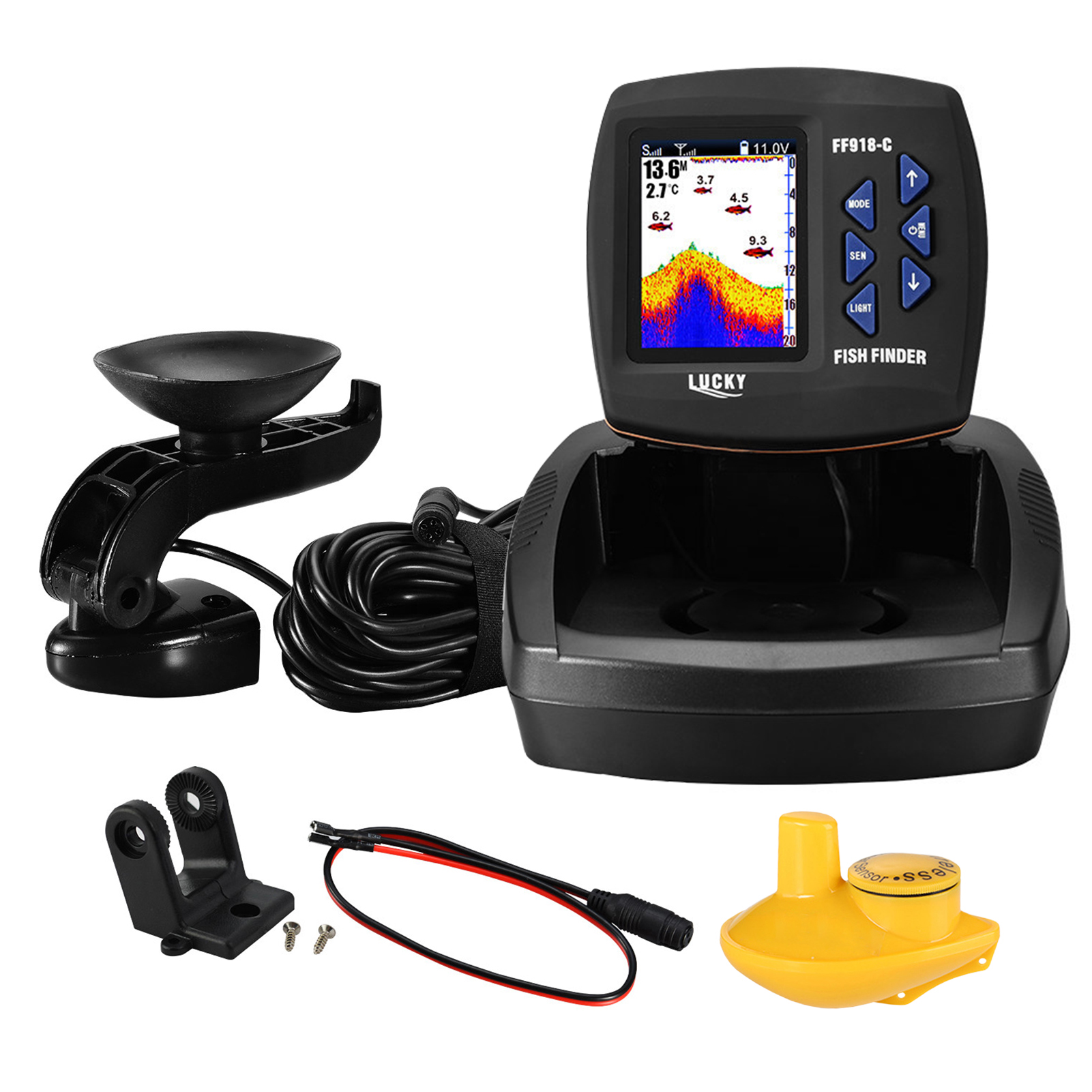 Portable Fish Finder Wireless  – Fishing Boat Depth Finder recenzja i cena