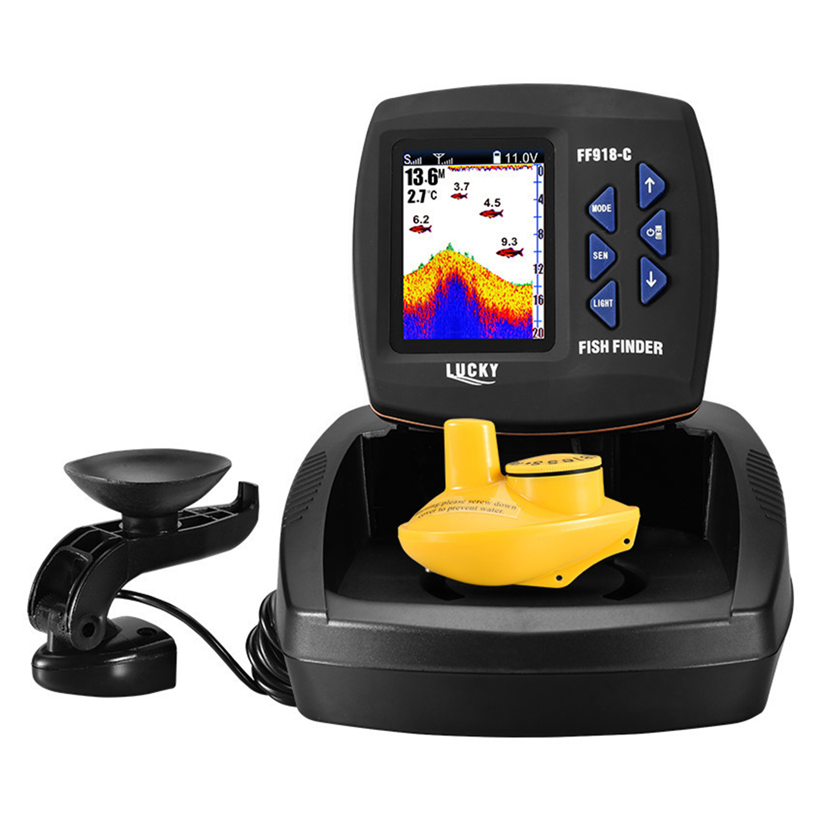 Portable Fish Finder Wireless  – Fishing Boat Depth Finder recenzja i cena
