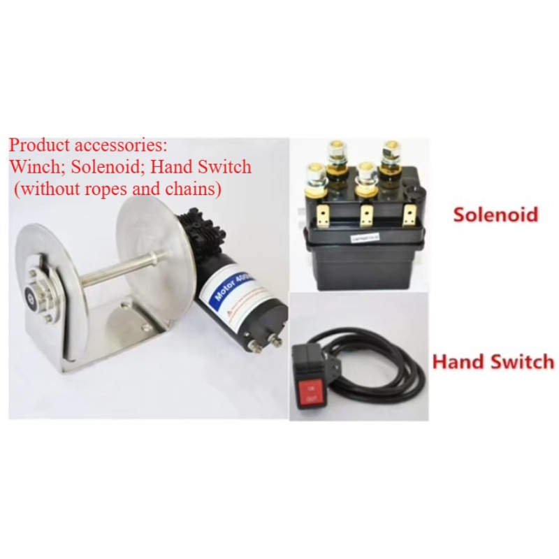 Electric Anchor Drum Winch, 60 – Fishing Boat Anchor Winch recenzja i cena
