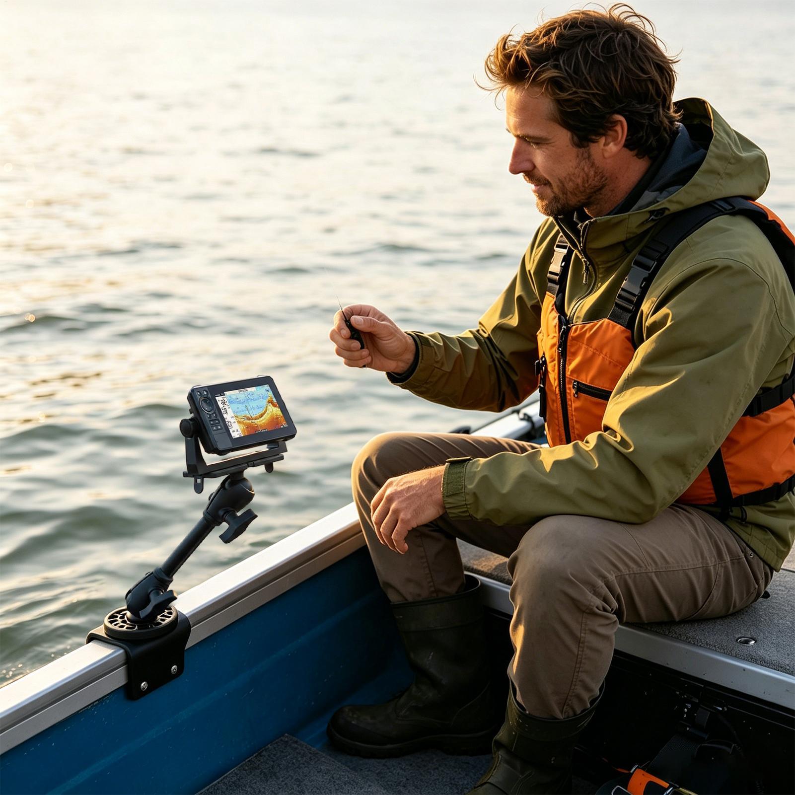 Fish Finder Transducer Mount 3 – Fishing Boat Depth Finder recenzja i cena