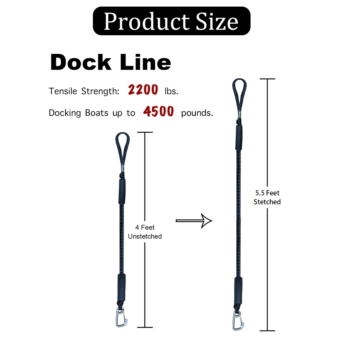 2/1PCS Elastic Bungee Mooring  – Fishing Boat Anchor recenzja i cena