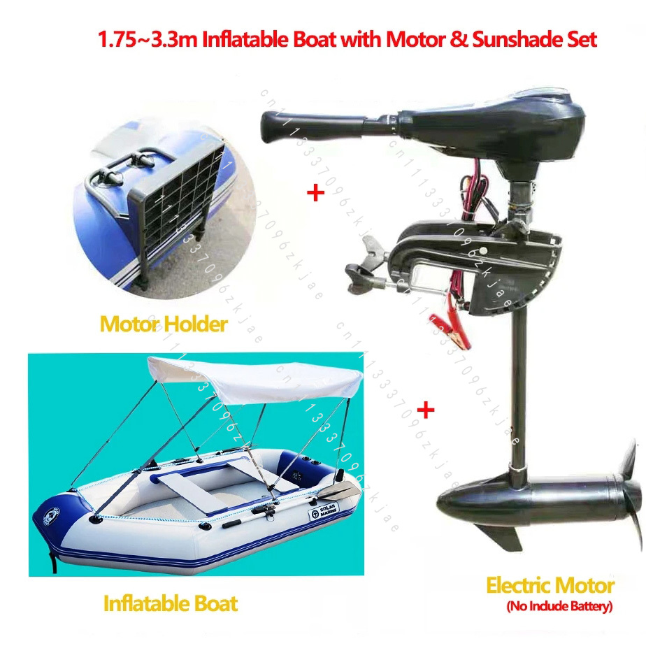 1.75~3.3m Inflatable Boat with – Fishing Boat Inflatable recenzja i cena
