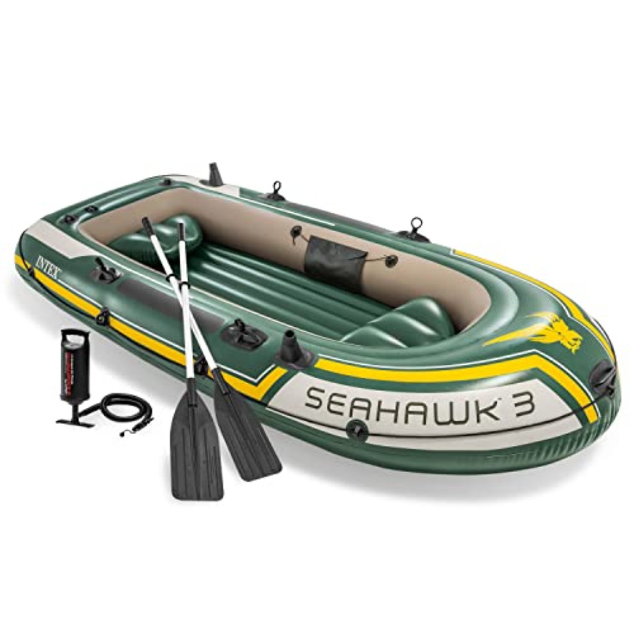 Inflatable Fishing Boat with O – Fishing Boat Oar recenzja i cena