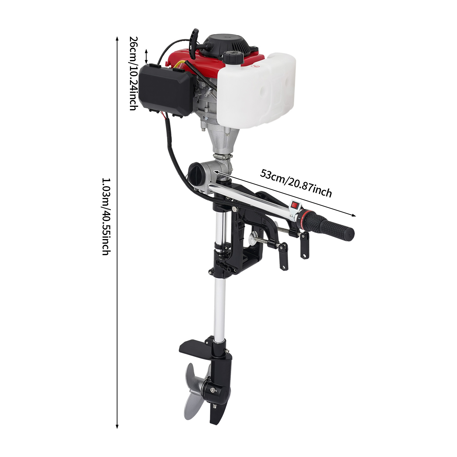 Air Cooled Gasoline Outboard M – Fishing Boat Outboard Motor recenzja i cena