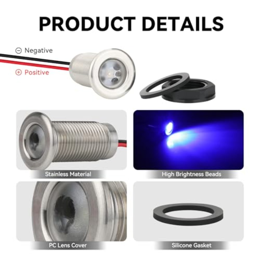 Boat Interior Lights Waterproo – Fishing Boat Navigation Light recenzja i cena
