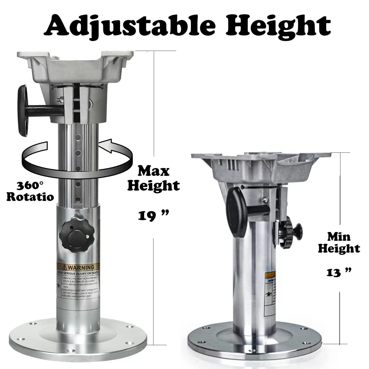 Adjustable Aluminum Boat Seat  – Fishing Boat Seat recenzja i cena